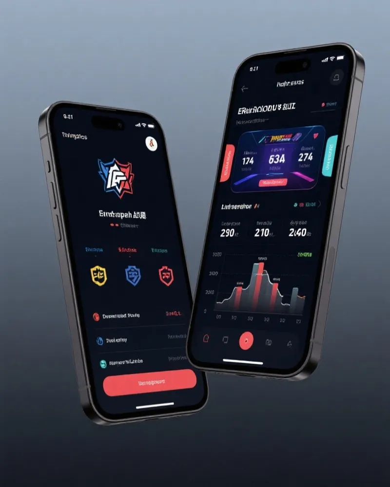 虎扑电竞移动端界面展示